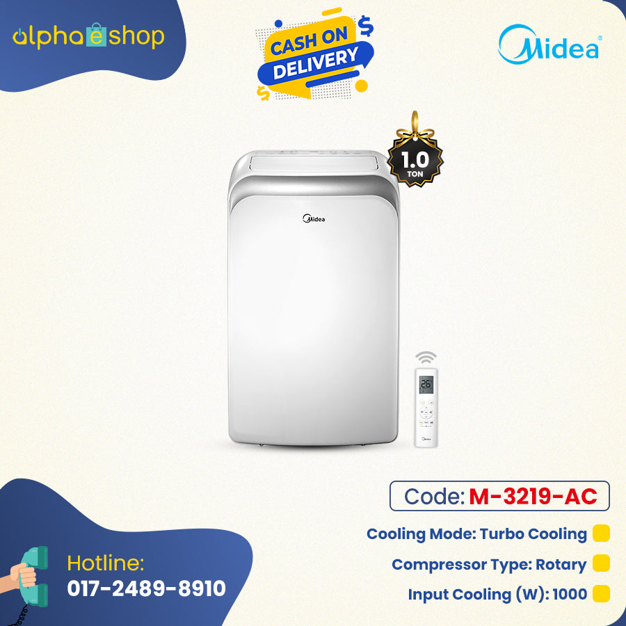 midea portable ac 1 ton