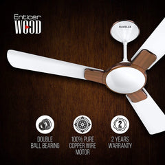 Havells ENTICER WOOD 56" Ceiling Fan ( Rosewood ) H-291