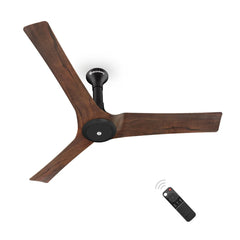 Atomberg Aris 48" Silent Energy Efficient BLDC Motor With Smart IoT and IR Remote Ceiling Fan (Dark Teakwood) AT-128