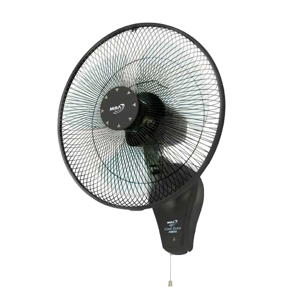 Mira 16″ Wall Fan M-1631 (Black) M-109