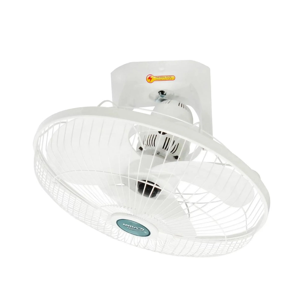 Mira 18″ Wall Ceiling Mounted Moving Fan M-188 (White) M-116