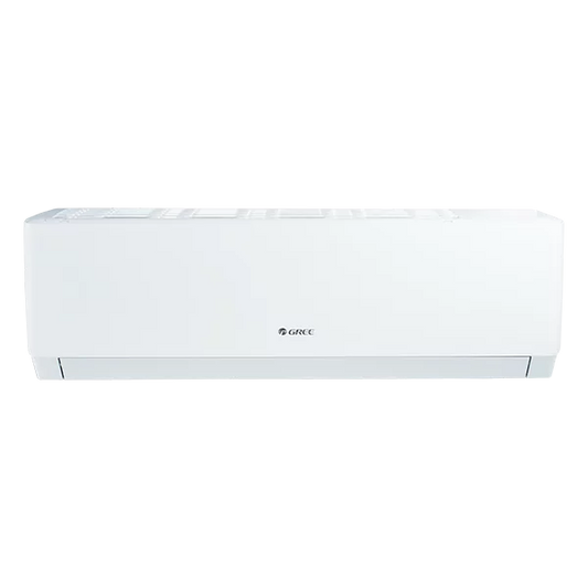 Gree GS-18XLMV32 inverter air conditioner unit mounted on a living room wall, effectively cooling and purifying the air throughout the space.