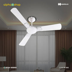 Havells ENTICER HUES 56'' Ceiling Fan White H-242