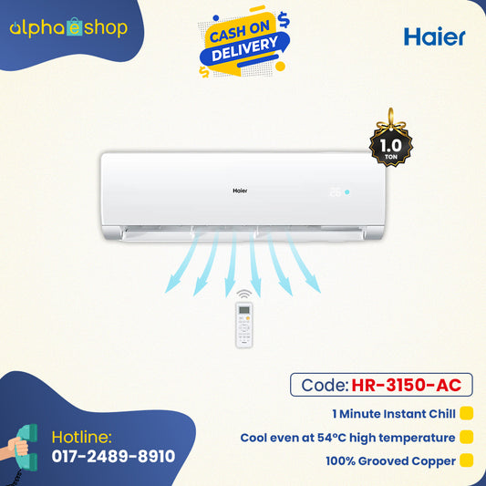 Haier HSU-12 Turbo Cool (NM) AC (1 Ton Non-Inverter) - HR-3150-AC