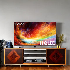 Haier H65S6UG PRO - 65" Bezel Less 4K Google Android 11 Smart TV (BLACK) HR-3261-TV