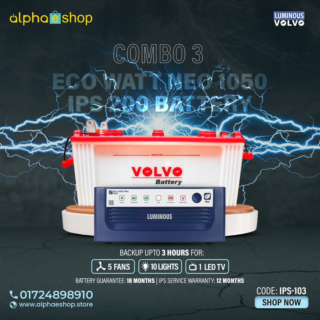 Luminous Eco Watt Neo 800 Square Wave Inverter in Bangladesh