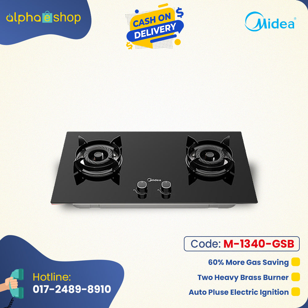 Midea Gas Burner 30" Q57 (Black) M-1340-GSB