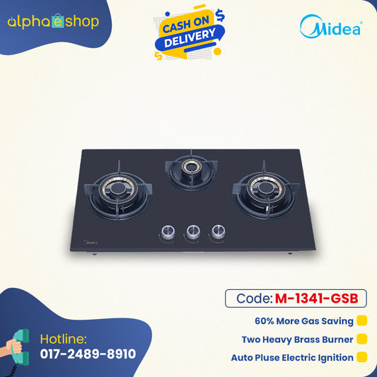 Midea Gas Burner 31" Maesta 75GT503 (Black) M-1341-GSB