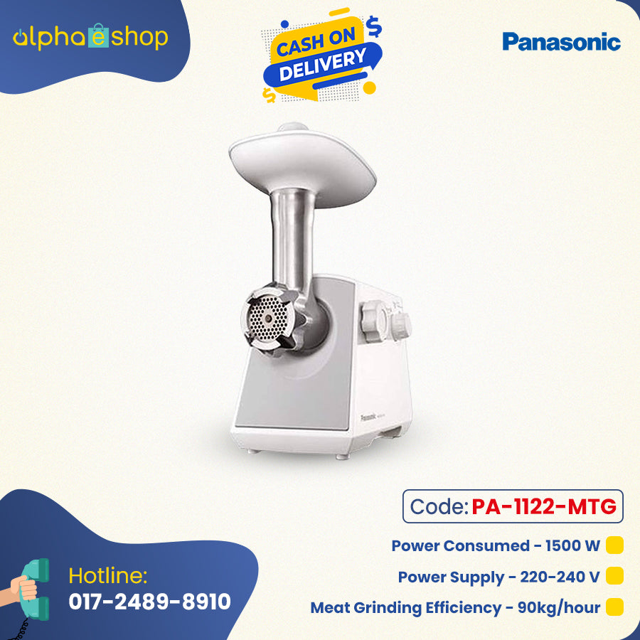 Panasonic MK-MG1560 Meat Grinder PA-1122-MTG