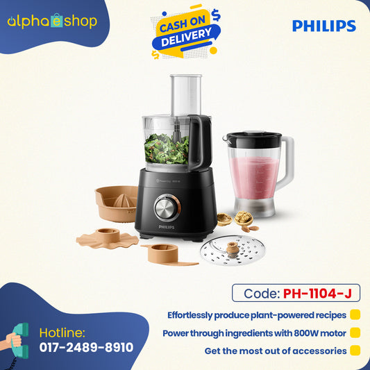 Philips Food HR-7510 Processor, PH-1104-J