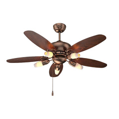 Polycab Superia SP02 48"  Designer Remote Control BLDC Underlight Ceiling Fan (Antique Copper Rosewood)  PC-101