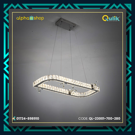 Qulik Modern Chandelier Decorative Hanging LED Ceiling Light (QL-23001-700-280)