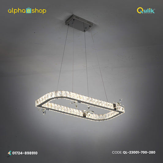 Qulik Modern Chandelier Decorative Hanging LED Ceiling Light (QL-23001-700-280)