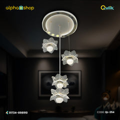 Qulik Modern Circle Ring Hanging Flower Pendant Light (QL-254)