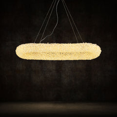 Qulik Luxury Lustro Arc Crystal LED Modern Pendant Light (QL-5006-L800)