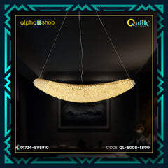 Qulik Ecliptica Luxury Crystal Fixture LED Modern Pendant Light(QL-5008-L800)