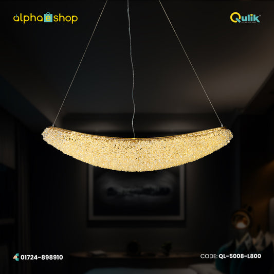 Qulik Ecliptica Luxury Crystal Fixture LED Modern Pendant Light(QL-5008-L800)