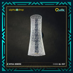 Qulik Modern Patterned Glass Wall Light (QL-537)