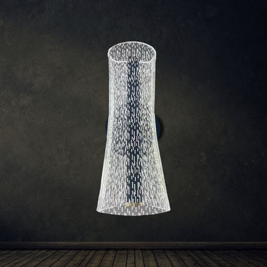 Qulik Modern Patterned Glass Wall Light (QL-537)