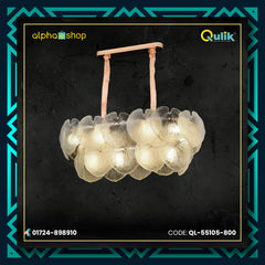 Qulik Modern Loft Hanging Chain Nordic Gold Chandelier (QL-55105-800)