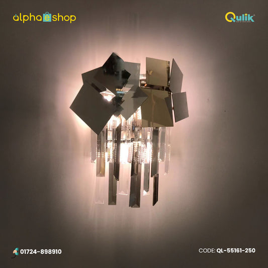 Qulik Modern Wall Lamp Basket Gold Plated Crystal Wall Appliques (QL-55161-250)