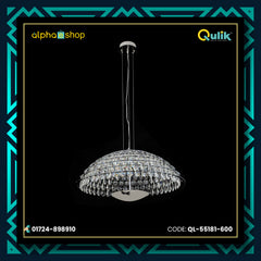 Qulik Allure Hanging Pendant Crystal Chandelier (QL-55181-600)