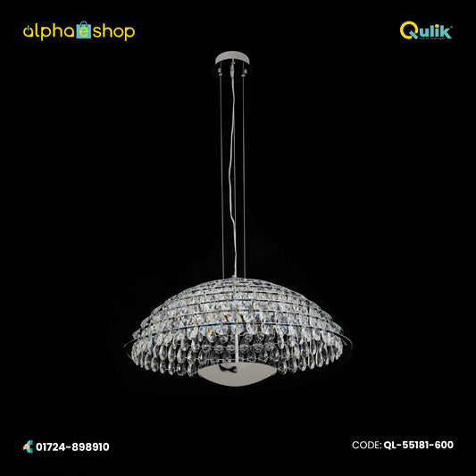 Qulik Allure Hanging Pendant Crystal Chandelier (QL-55181-600)