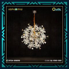 Qulik Modern Luxurious Crystal Ball Round Chandelier(QL-5561-500)