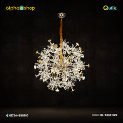 Qulik Modern Luxurious Crystal Ball Round Chandelier(QL-5561-600)