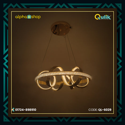 Qulik Modern Chandelier Decorative Hanging Modern Ceiling Light (QL-6029)