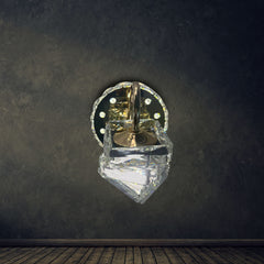 Qulik Modern Crystal Diamond Sconce Wall Light (QL-817)