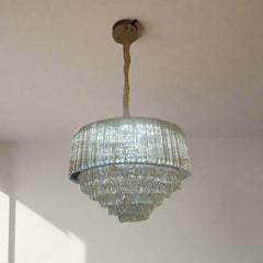 Qulik Radiant Luxe Hanging Crystal Chandelier Light (QL-A6112-500)