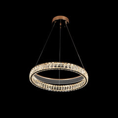 Qulik Crystal Halo Luxury LED Crystal Chandelier Pendant Light (QL-D8883-500)