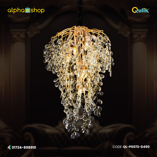 Qulik Vine of Aurora Luxury Decorative Chandelier Ceiling Lights (QL-P6072-D450)