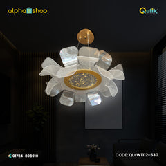 Qulik Florence Modern Hanging Acrylic LED Ceiling Light (W1112-530)