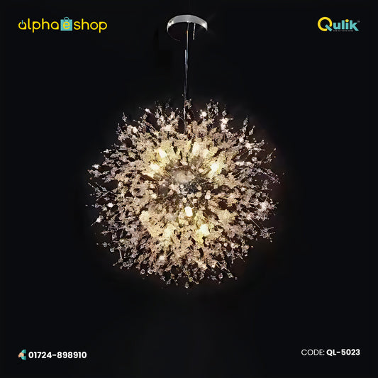 Qulik Modern Chandelier Decorative Hanging Pineapple Bead Shape LED Ceiling Light (QL-5023)