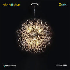 Qulik Modern Chandelier Decorative Hanging Pineapple Bead Shape LED Ceiling Light (QL-5023)