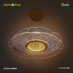 Qulik QL-Y210 LED Ceiling Light - Modern Design, 3-Color Adjustable Ambiance, 2-Year Warranty. Upgrade your space with efficient and stylish lighting.