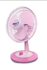 Mira 8" Table Fan M-28 (Pink) M-118