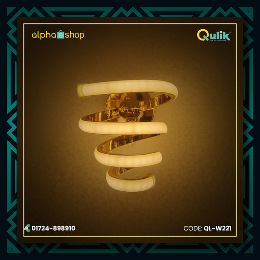 Qulik Modern Decorative Spiral Wall Light (QL-W221)