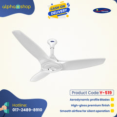 Yamada ABS 50" Silent Ceiling fan White Y-519