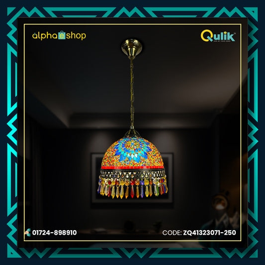 Qulik Modern Chandelier Decorative Hanging Turkish Style Ceiling Light (ZQ41323071-250)