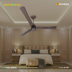 Atomberg Renesa + 48" 35W BLDC motor Energy Saving Anti-Dust Speed Indicator Light Ceiling Fan with Remote Control  ( Earth Brown )  AT-121