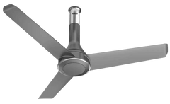 Havells Crista BLDC - 1200mm Dust Resistant coating Remote control Ceiling Fan (Slate Chrome) H-301