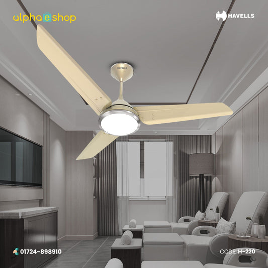 Havells Lumeno 53''  With Remote Rainbow Pearl Ivory H-220