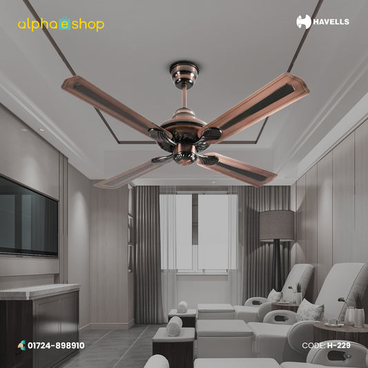 Havells Florence 48'' (Black Antique Copper) H-229