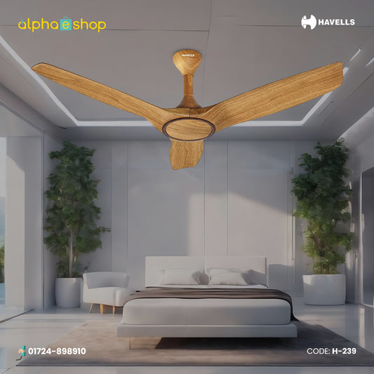 Havells Stealth Wood 50'' Ceiling Fan (Pinewood) H-239