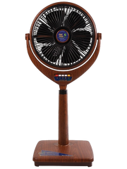 PAK Louver 14" Noiseless Remote Control Stand Fan (Wooden) PAK-238