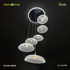 Qulik Modern Capping Cascading Chandelier With Hanging Pendant Lights (QL-130)