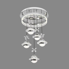 Qulik Modern Circle Ring Hanging Flower Pendant Light (QL-157)